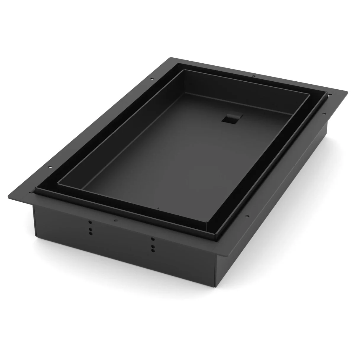 6x10 Modern Steel Floor Vent Cover - Flush Fit Undermount Grille - Image 5