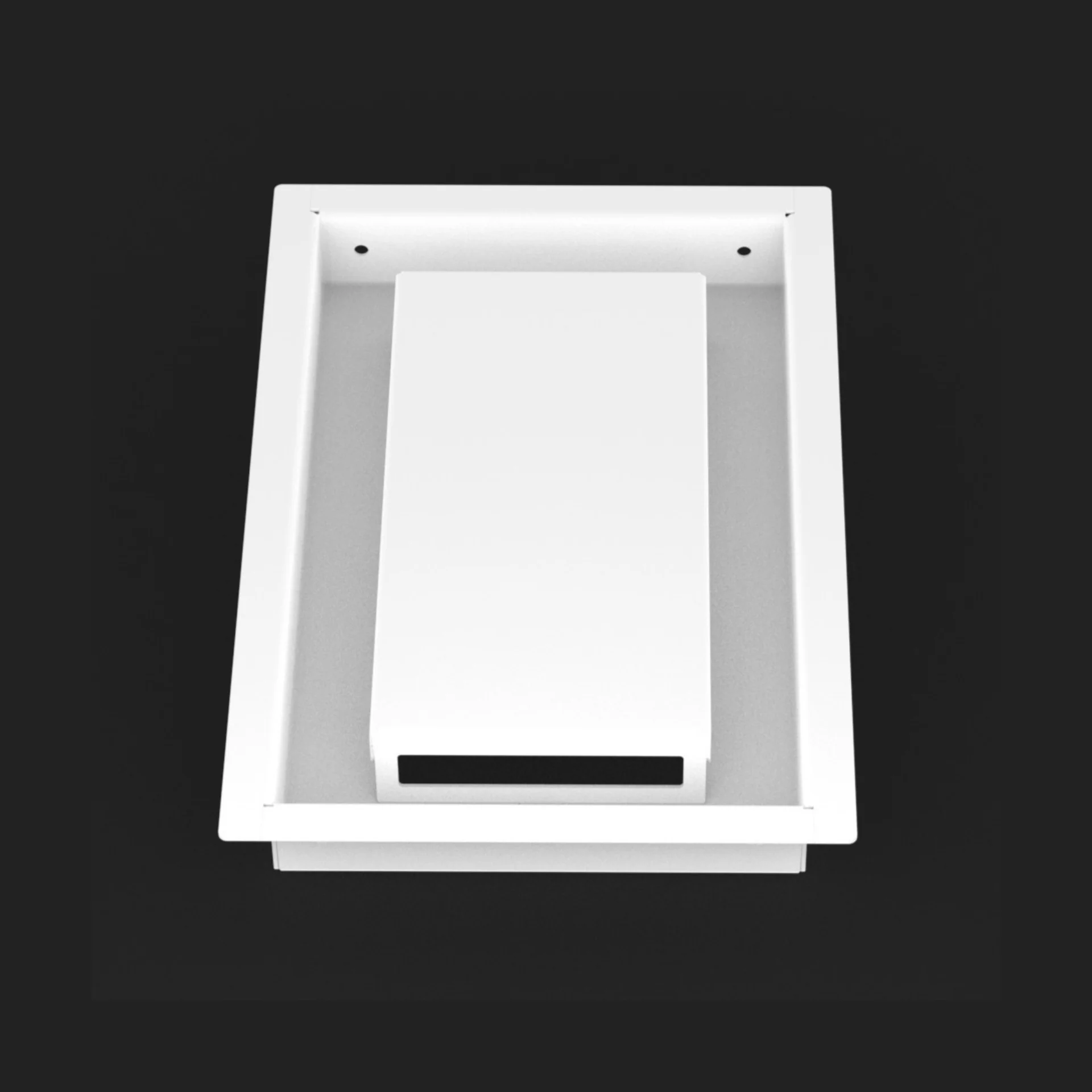11.5x52 - Modern-Ceiling-Vent Cover-TRM Metal -  52x11.5 - Image 3
