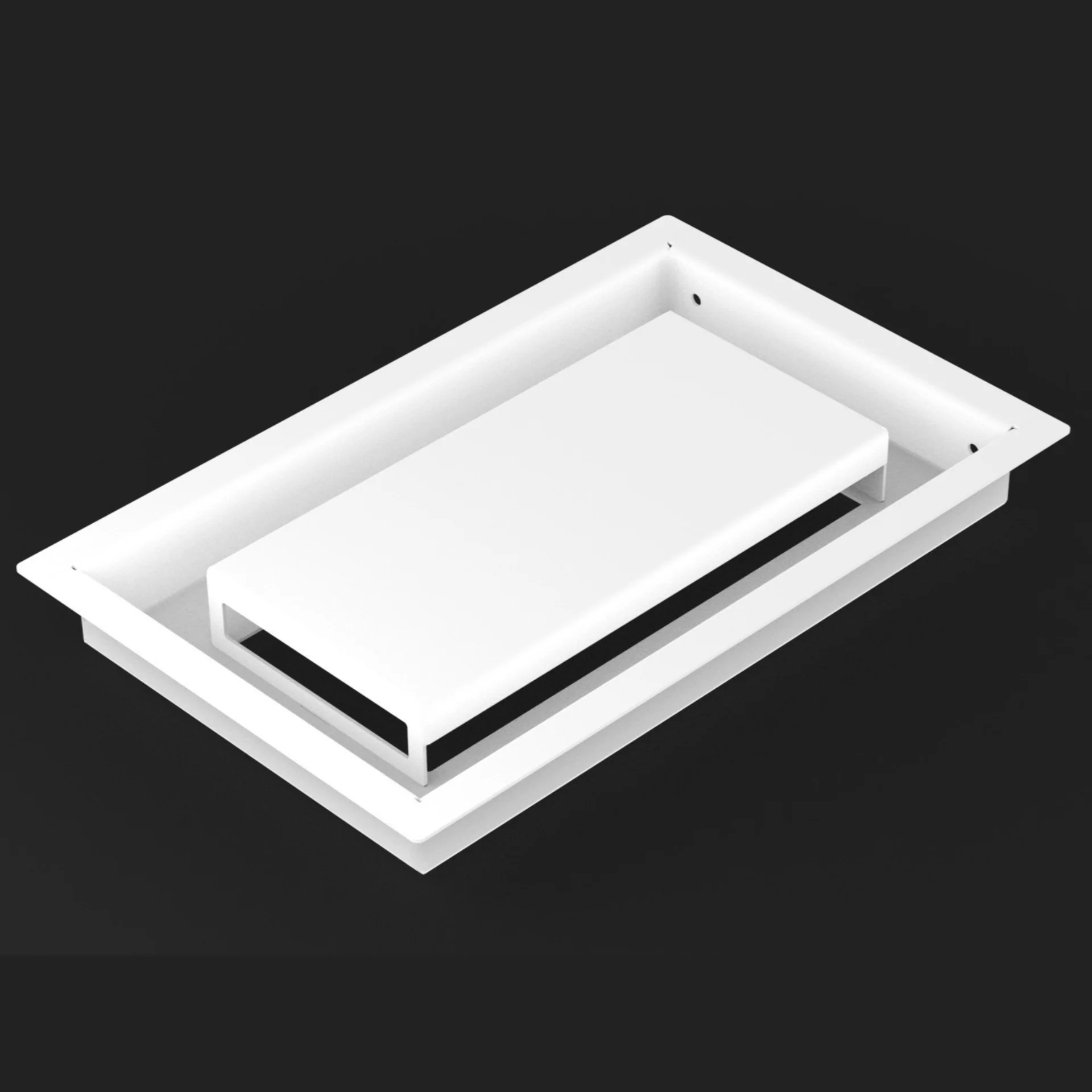 13.5x19 - Modern-Ceiling-Vent Cover-TRM Metal - 19x13.5 - Image 3
