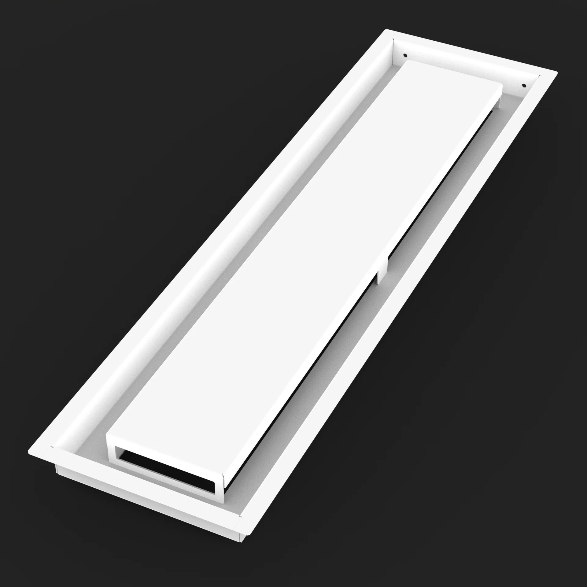 4x20- Modern Ceiling Vent Cover - TRM Metal (20x4) - Image 3