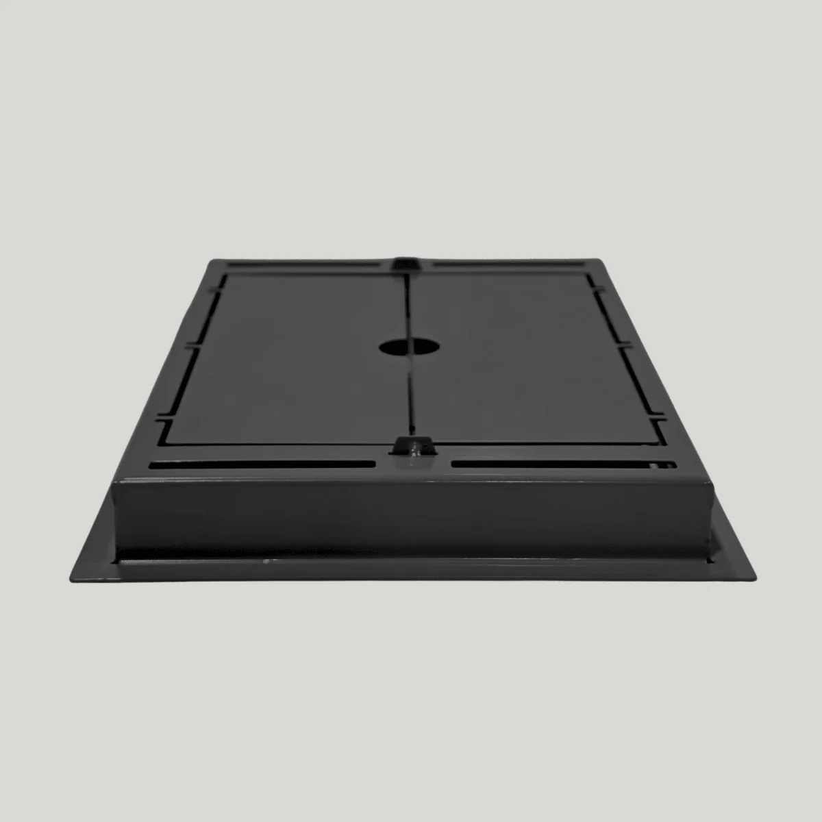 15x39.5 - Classic Drop-in Air Vent, Flush Floor-Matching, All Metal, Floor Vent Cover - TRM Metal  39.5x15 - Image 4