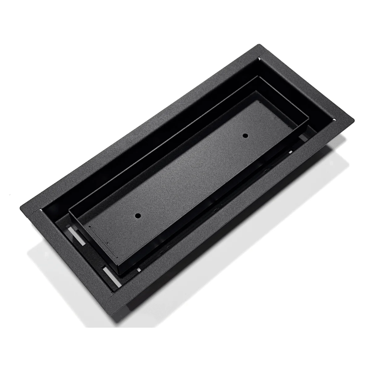 15x58.5 - Classic Drop-in Air Vent, Flush Floor-Matching, All Metal, Floor Vent Cover - TRM Metal  58.5x15 - Image 6