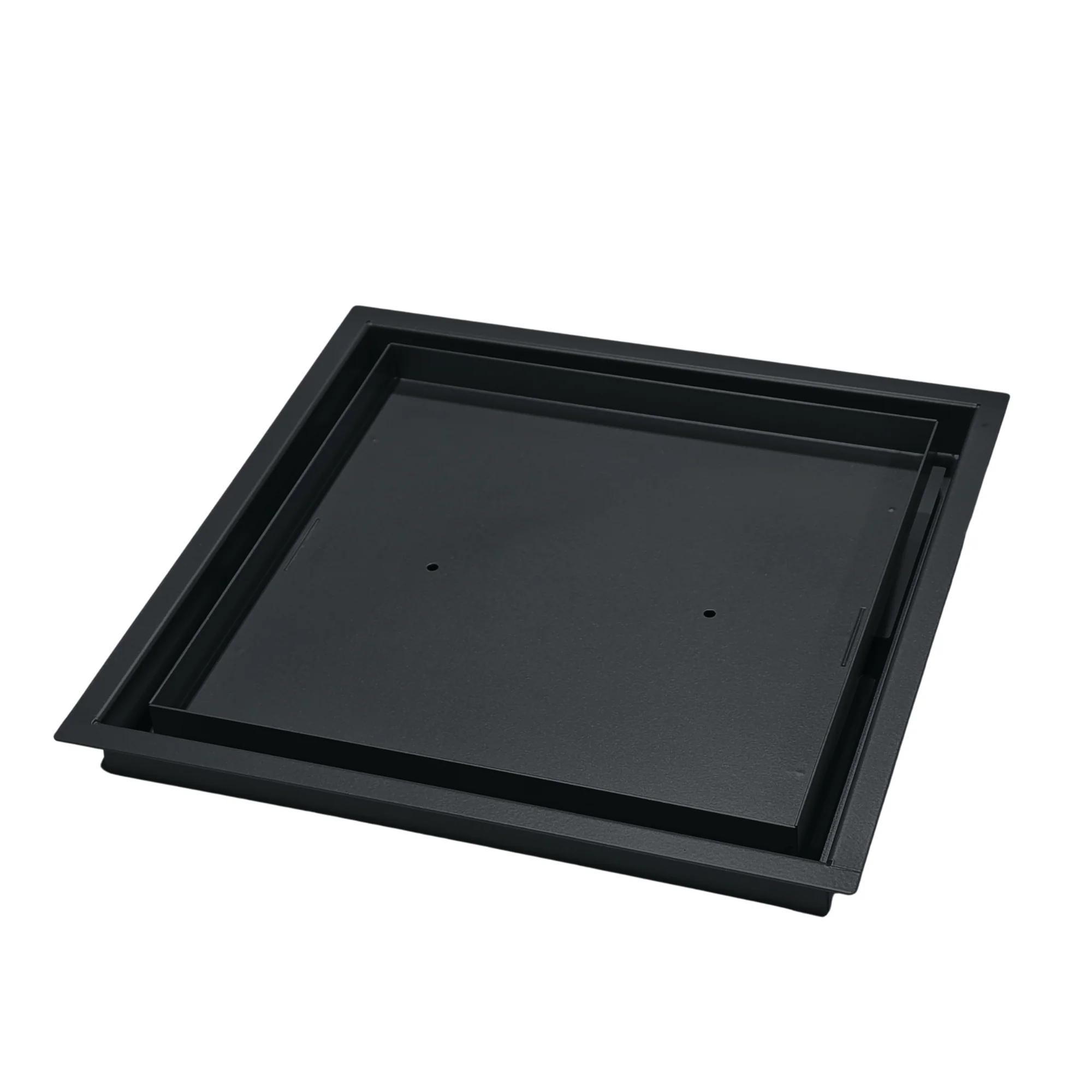 20.5x20.5 - Classic Drop-in Air Vent, Flush Floor-Matching, All Metal, Floor Vent Cover - TRM Metal  20.5x20.5