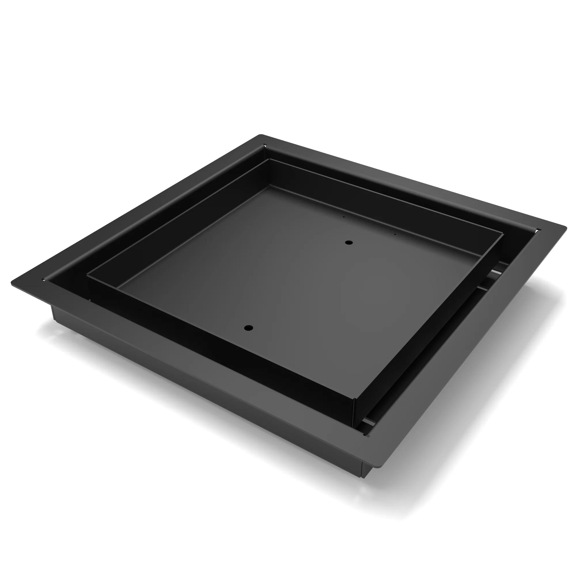 20x69 Classic Drop-in Air Vent, Flush Floor-Matching, All Metal, Floor Vent Cover