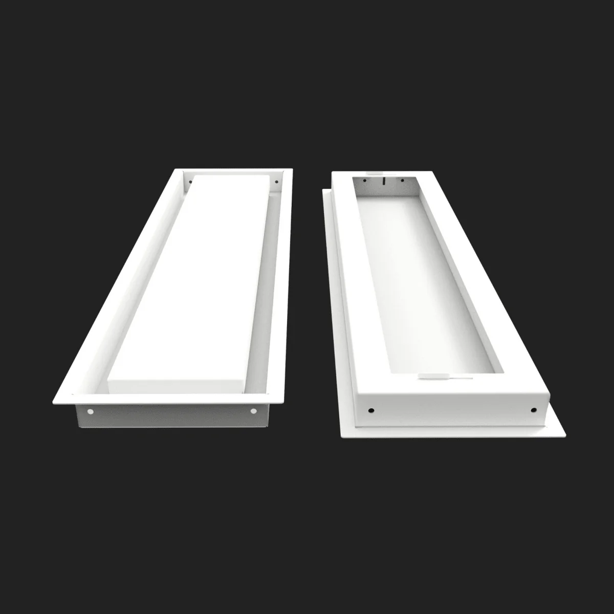 22x33.5 - Wall Vent - Modern Vent Cover -  Return Air Vent - TRM Metal  33.5x22 - Image 3