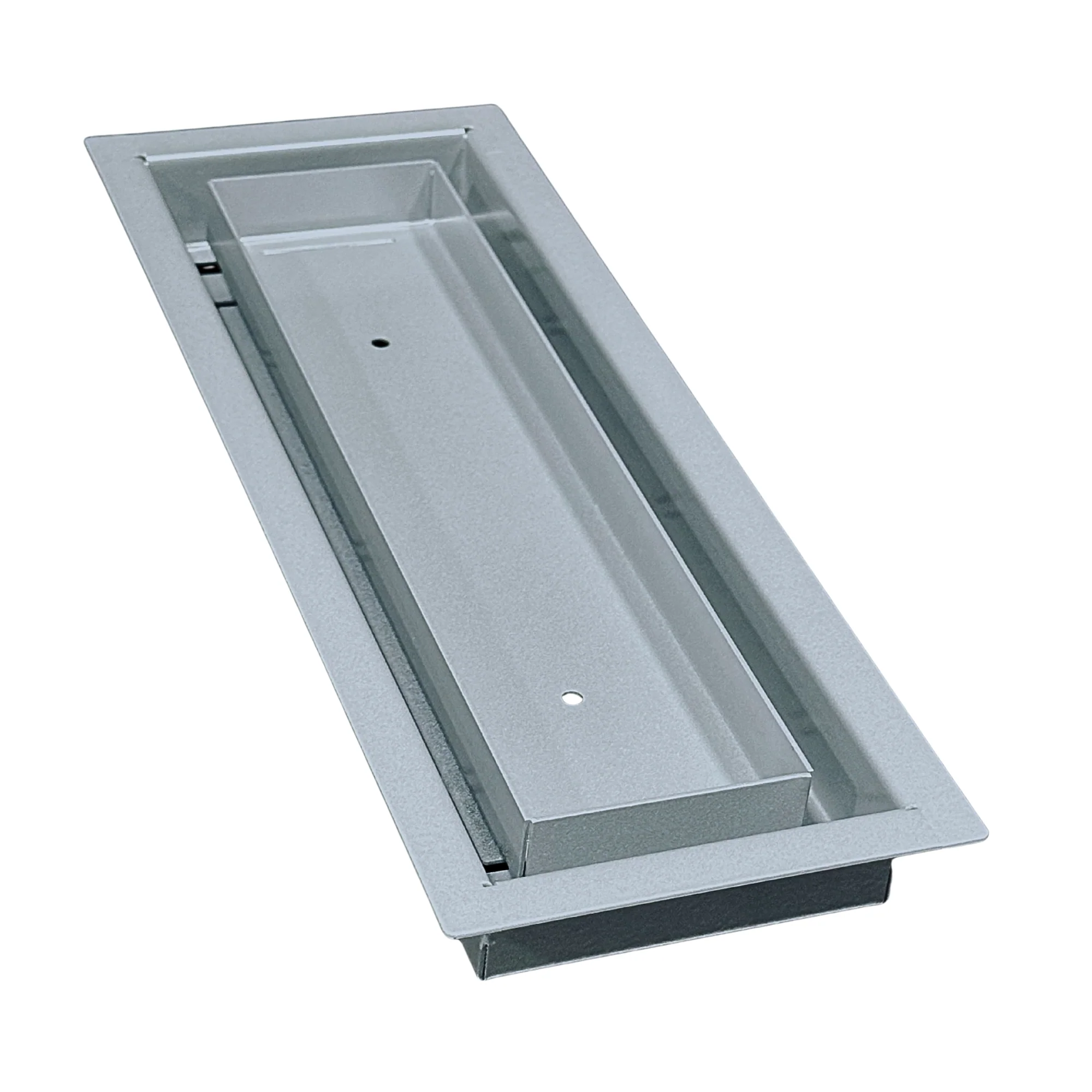 24.5x33.5 - Classic Drop-in Air Vent, Flush Floor-Matching, All Metal, Floor Vent Cover - TRM Metal  33.5x24.5 - Image 10