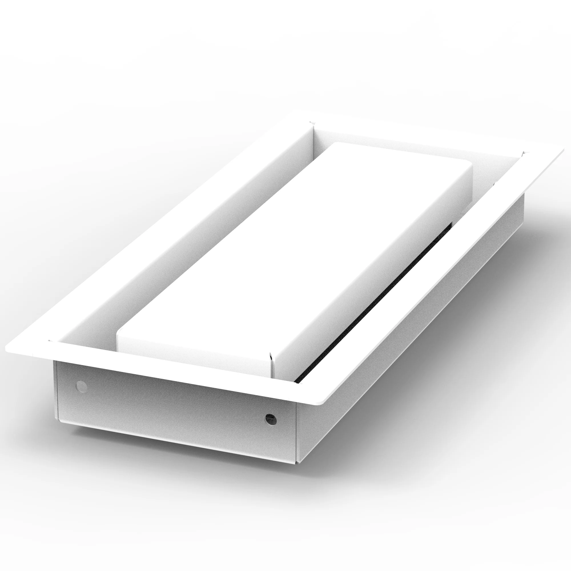 24x25 - Wall Vent - Modern Vent Cover -  Return Air Vent - TRM Metal  25x24 - Image 6