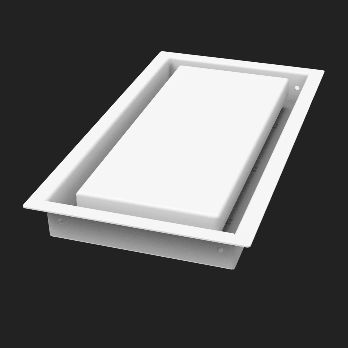 24x59.5 - Wall Vent - Modern Vent Cover -  Return Air Vent - TRM Metal  59.5x24