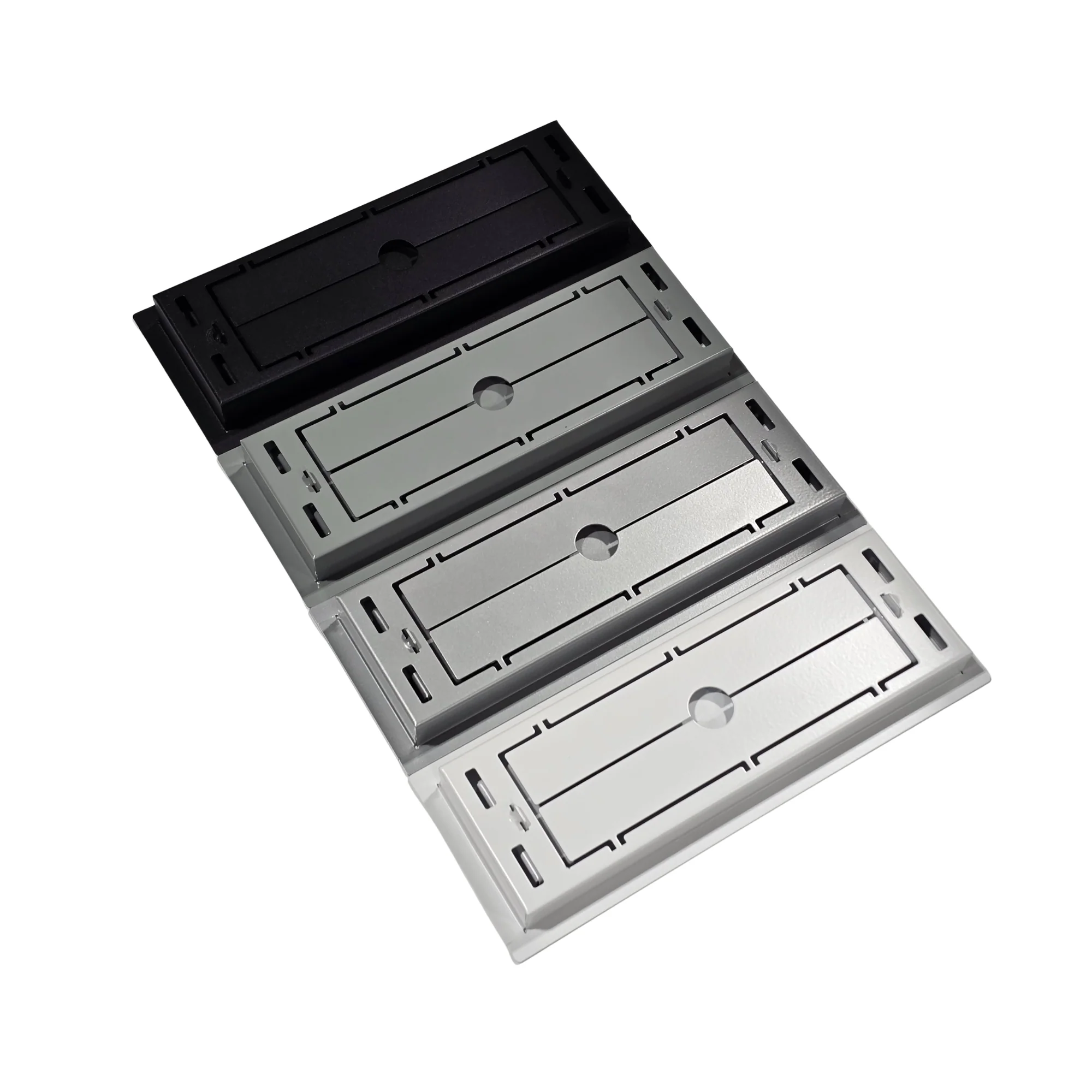 4.5x25.5 - Classic Drop-in Air Vent, Flush Floor-Matching, All Metal, Floor Vent Cover - TRM Metal 25.5x4.5 - Image 7