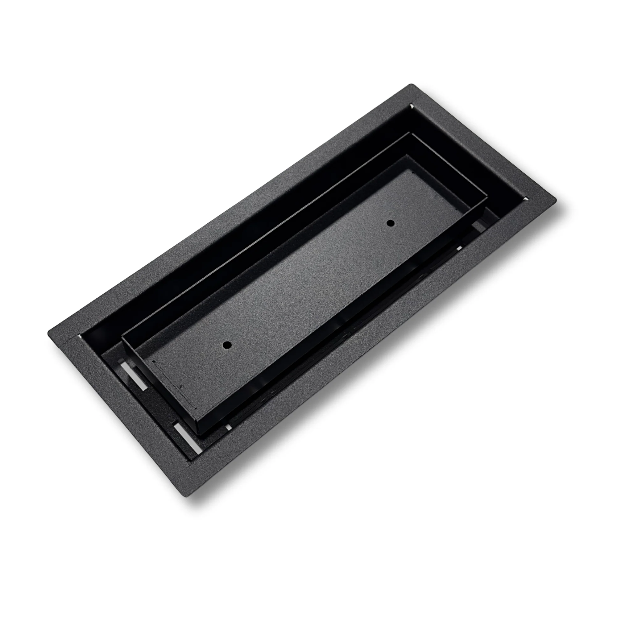 4.5x72 - Classic Drop-in Air Vent, Flush Floor-Matching, All Metal, Floor Vent Cover - TRM Metal  72x4.5