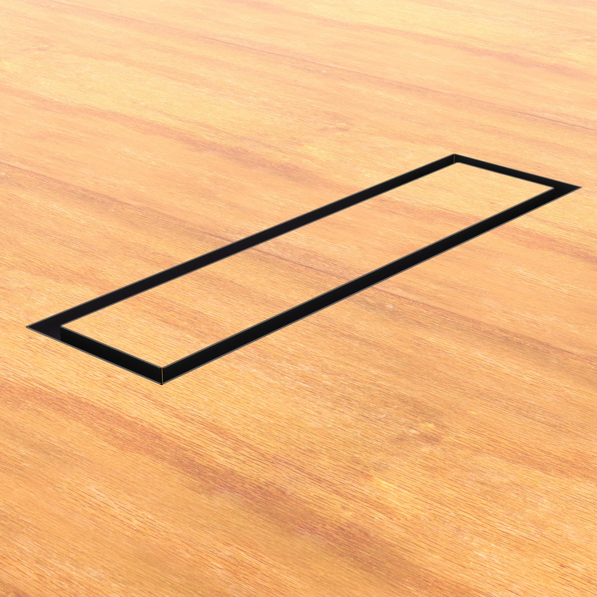 4x14 Undermount Air Vent, Floor-Matching, All Metal, Flush Floor Vent Cover (14x4) - Image 5