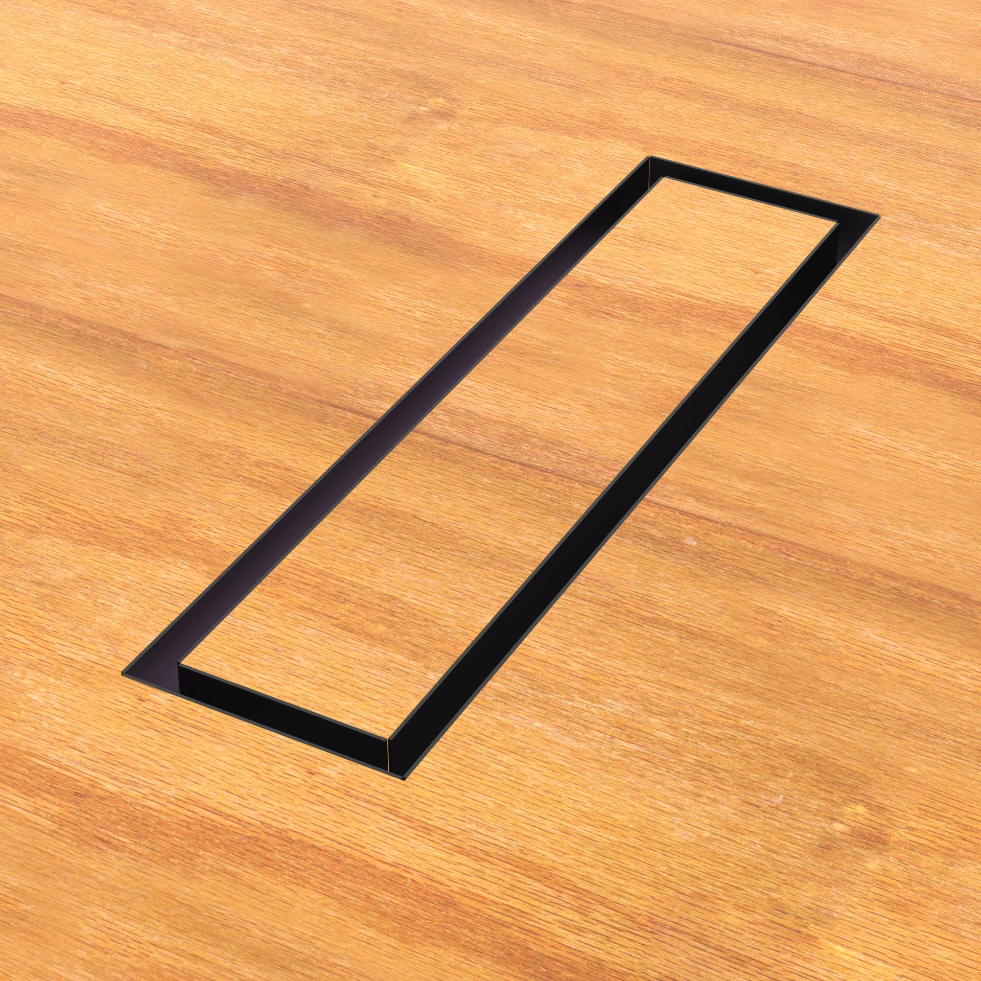 4x14 Undermount Air Vent, Floor-Matching, All Metal, Flush Floor Vent Cover (14x4) - Image 6