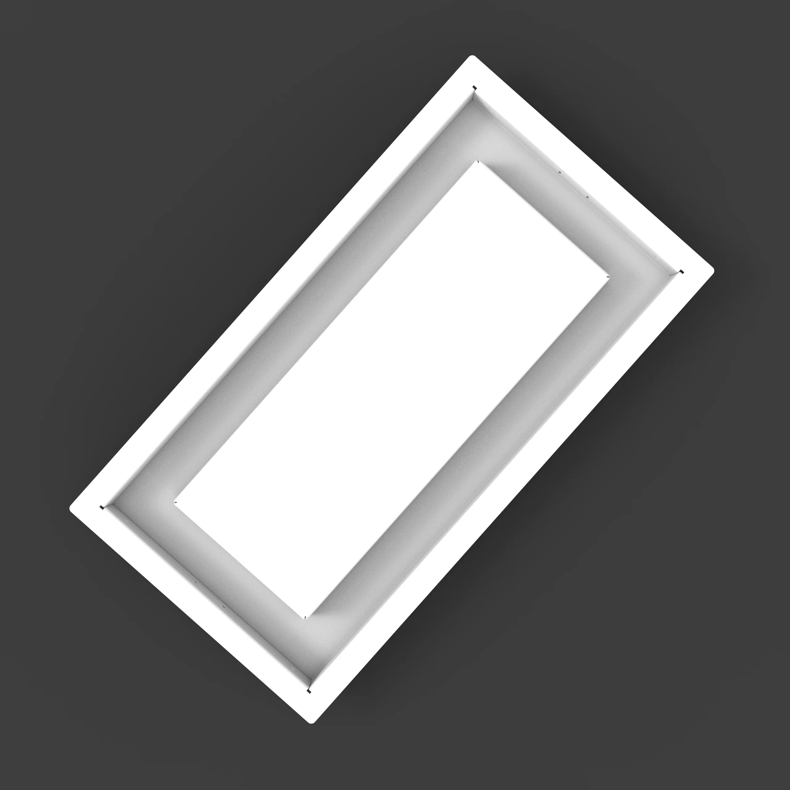 4x14- Modern Ceiling Vent Cover - TRM Metal (14x4) - Image 4