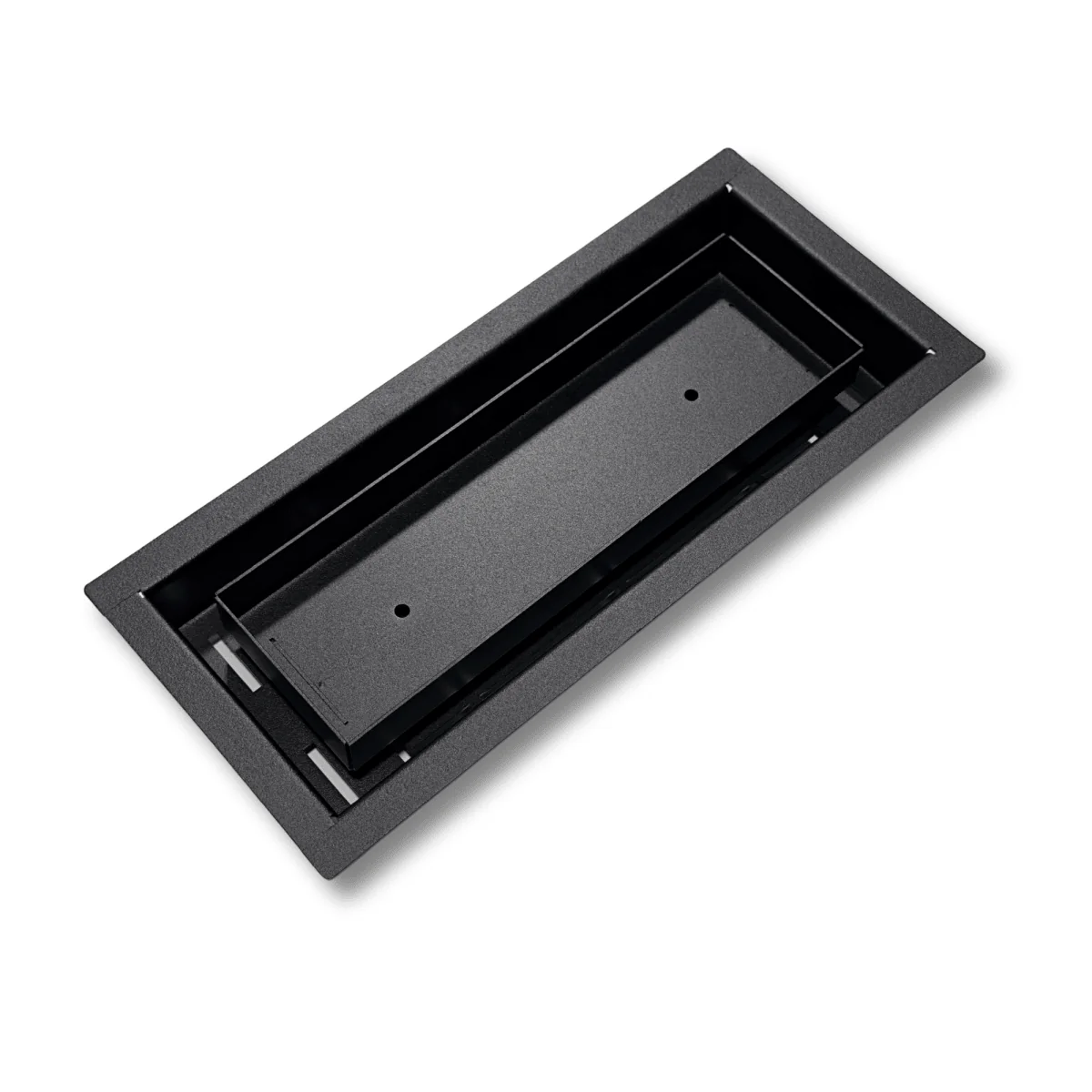 5.25x15 - Classic Drop-in Air Vent, Flush Floor-Matching, All Metal, Floor Vent Cover - TRM Metal 15x5.25