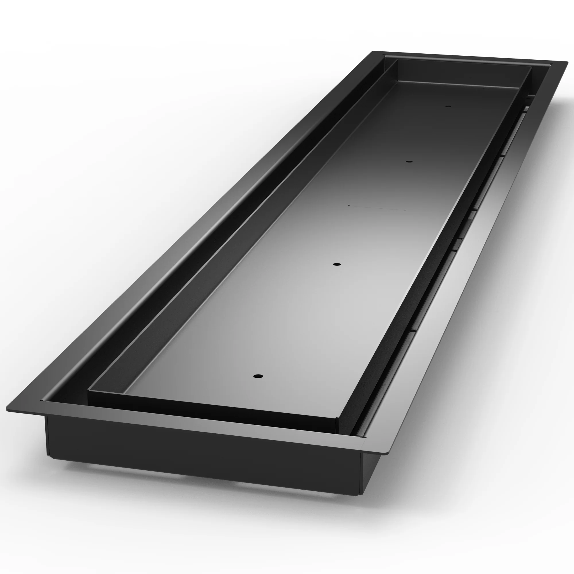 6x24 Classic Drop-in Air Vent, Flush Floor-Matching, All Metal, Floor Vent Cover (24x6) - Image 2