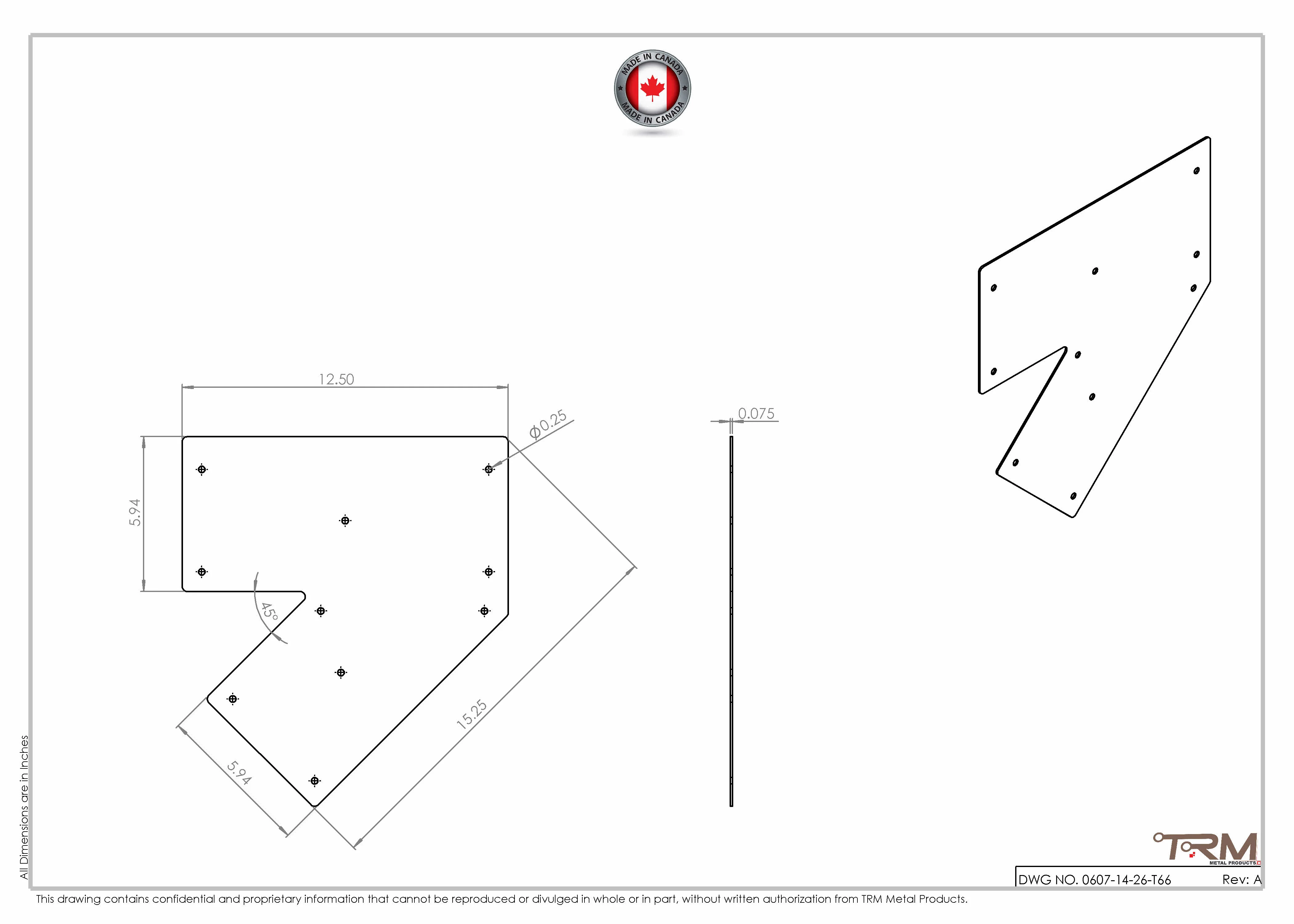45 Degree Angled Flat Bracket - Acute 45 Mending Plate - Connector Plates - Image 9