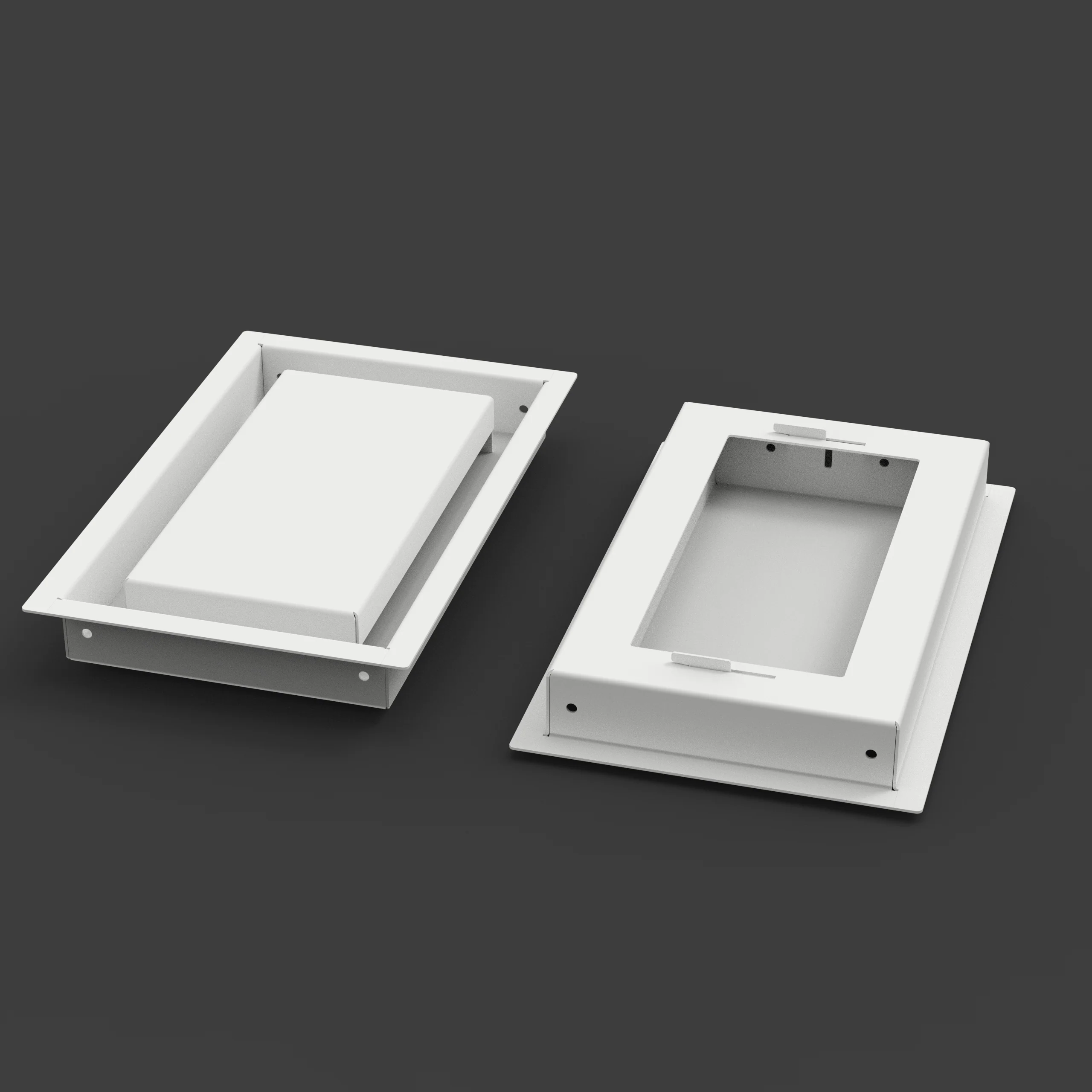 6x10 - Wall Vent - Modern Vent Cover - TRM Metal - Image 7