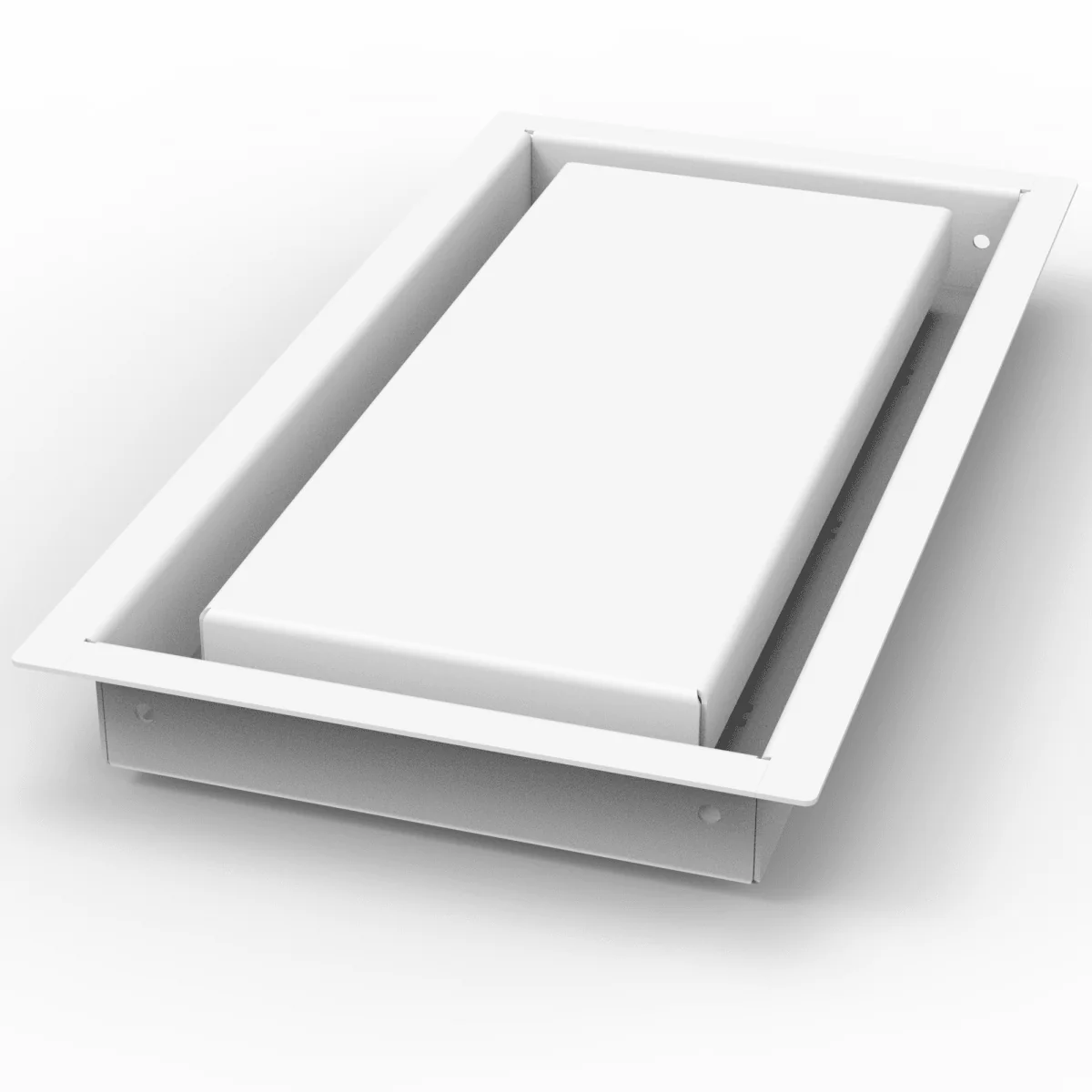 6x10 - Wall Vent - Modern Vent Cover - TRM Metal - Image 6