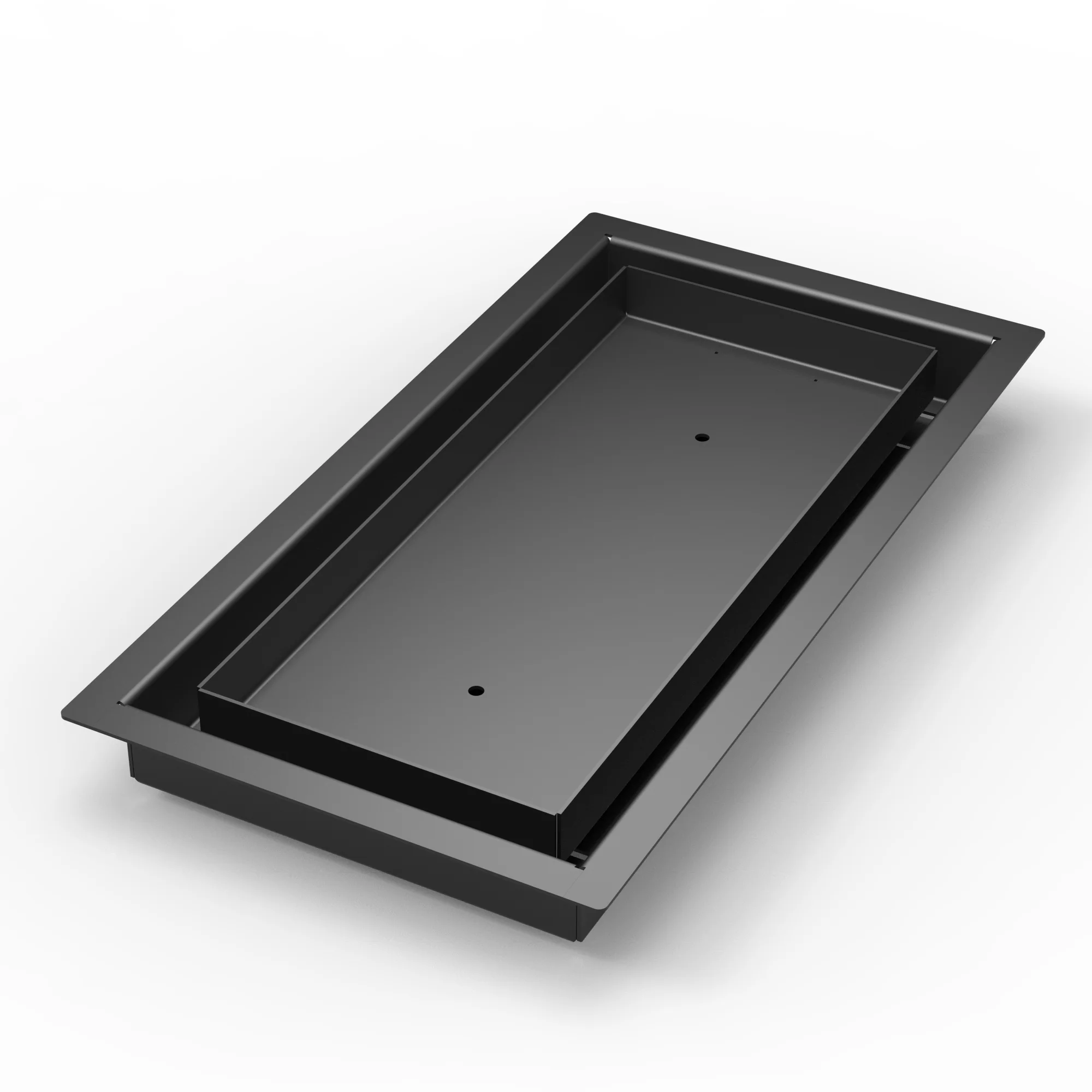 9x71 Classic Drop-in Air Vent, Flush Floor-Matching, All Metal, Floor Vent Cover (71x9)