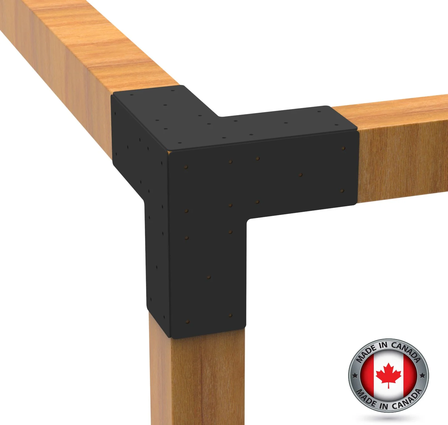 Heavy-Duty Steel L-Connector Plates | Structural Corner Braces (4-Pack) - Image 6