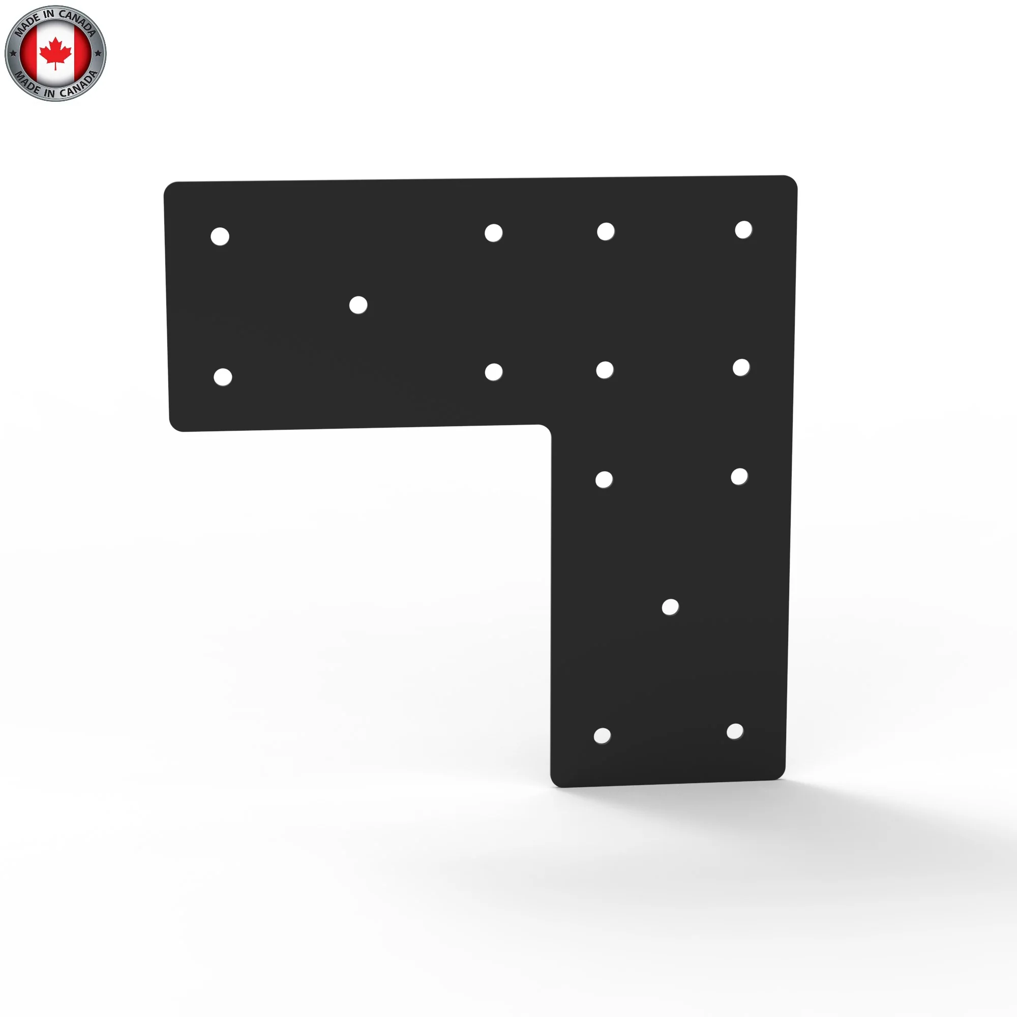Heavy-Duty Steel L-Connector Plates | Structural Corner Braces (4-Pack) - Image 7