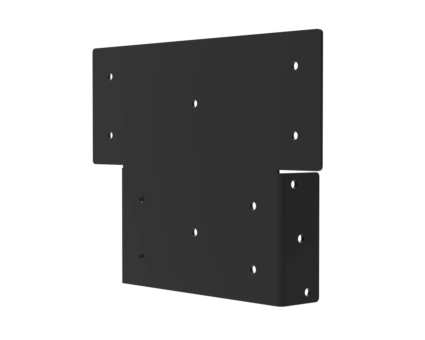 Post to Beam (Joist) Connector Bracket (4-Pack) - Heavy Duty Steel Structural Tie - Image 12