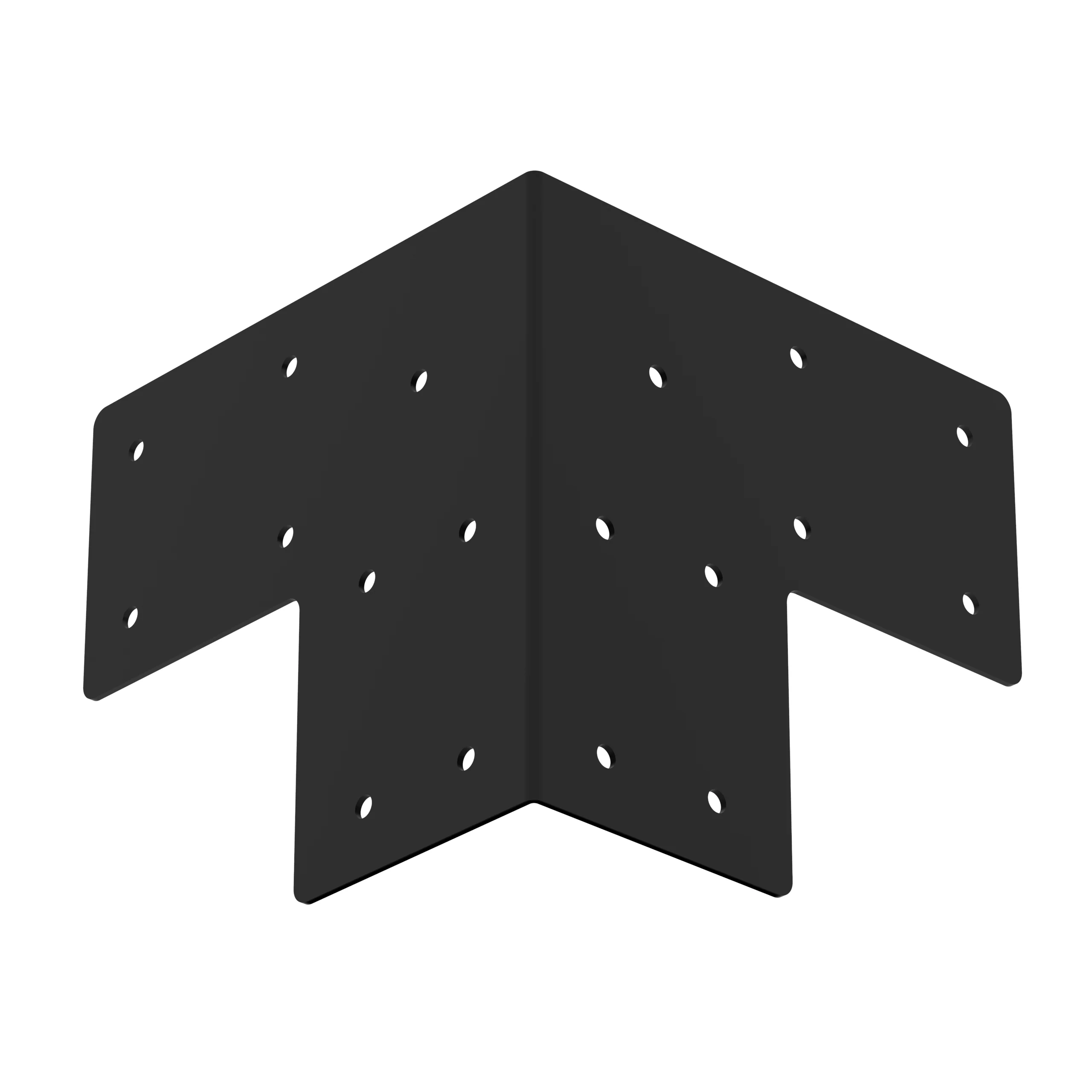 Pergola Corner Bracket - Heavy Duty Steel Open Post Connector - Image 4