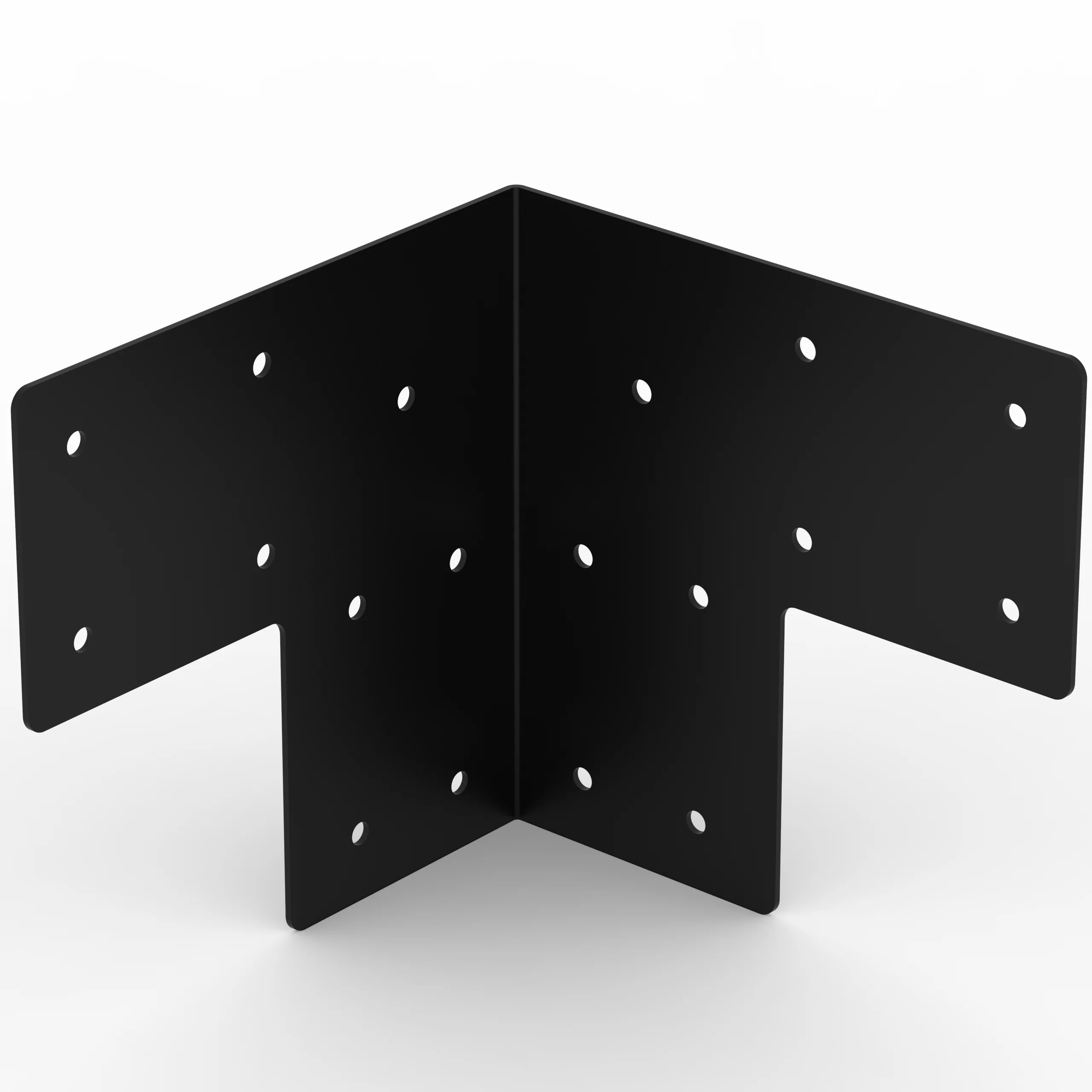 Pergola Corner Bracket - Heavy Duty Steel Open Post Connector - Image 5