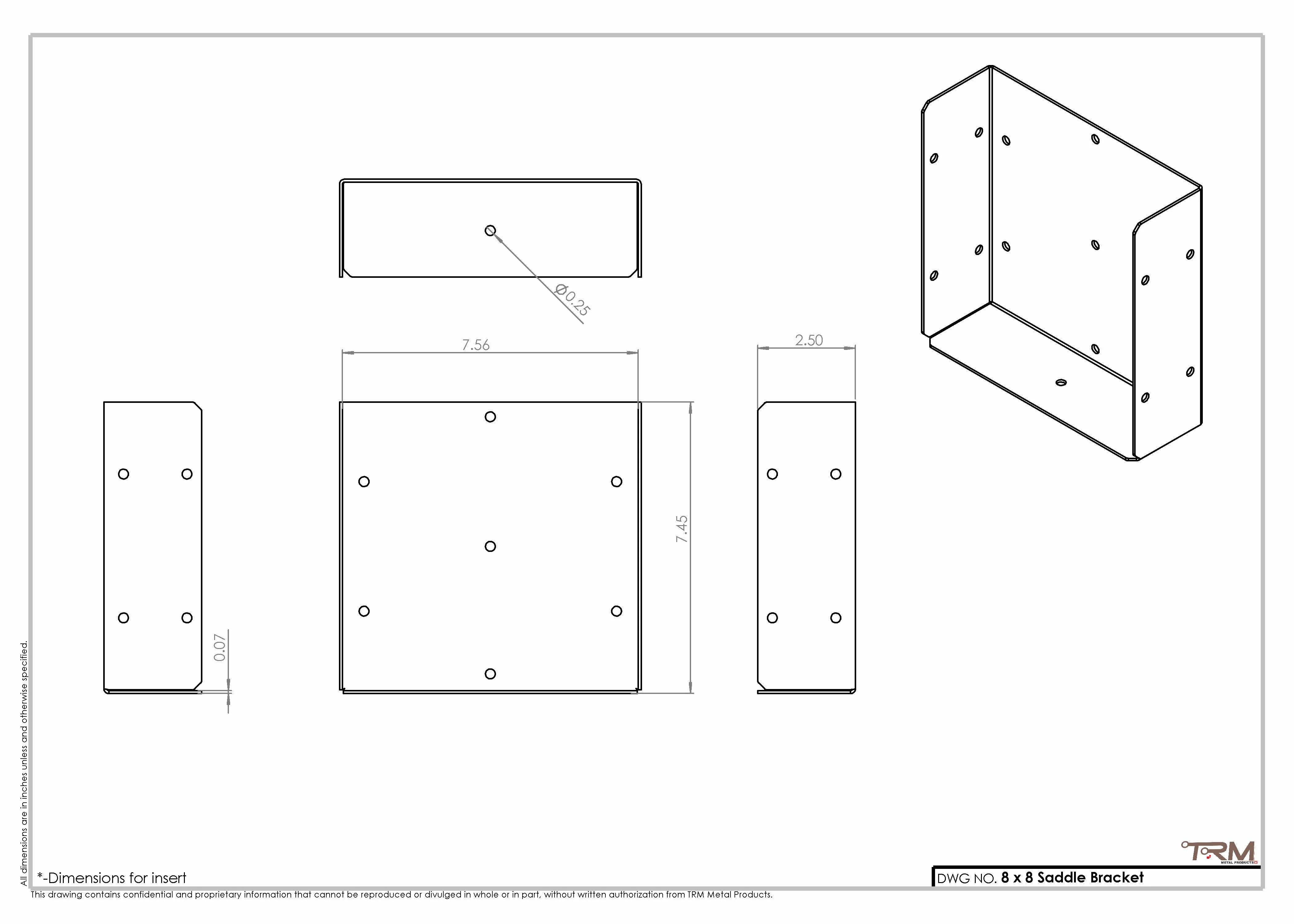 Heavy-Duty Saddle Brackets (11 Sizes Available) - Image 12