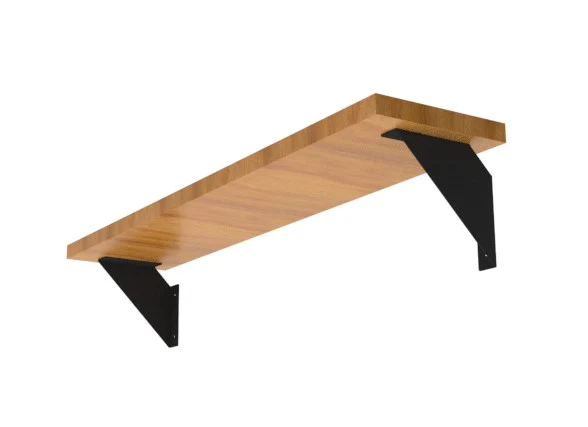 Smart Angle Shelf Brackets - Black - 14G Gauge - Image 7